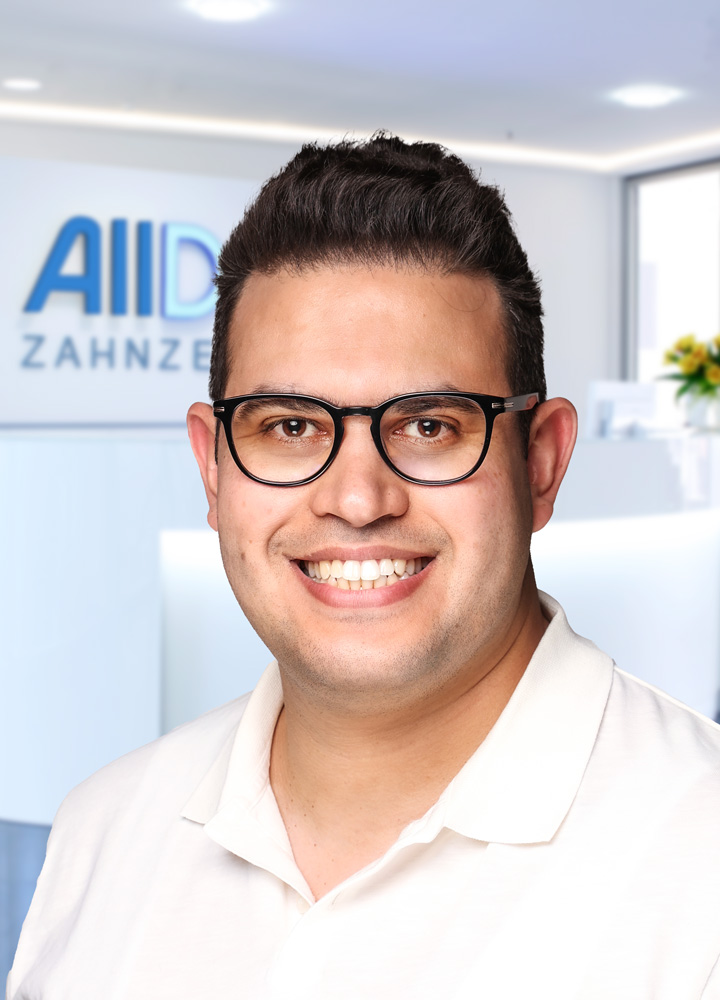 Portrait Zahnarzt Fedi Ben Othman (AllDent Karlsruhe)